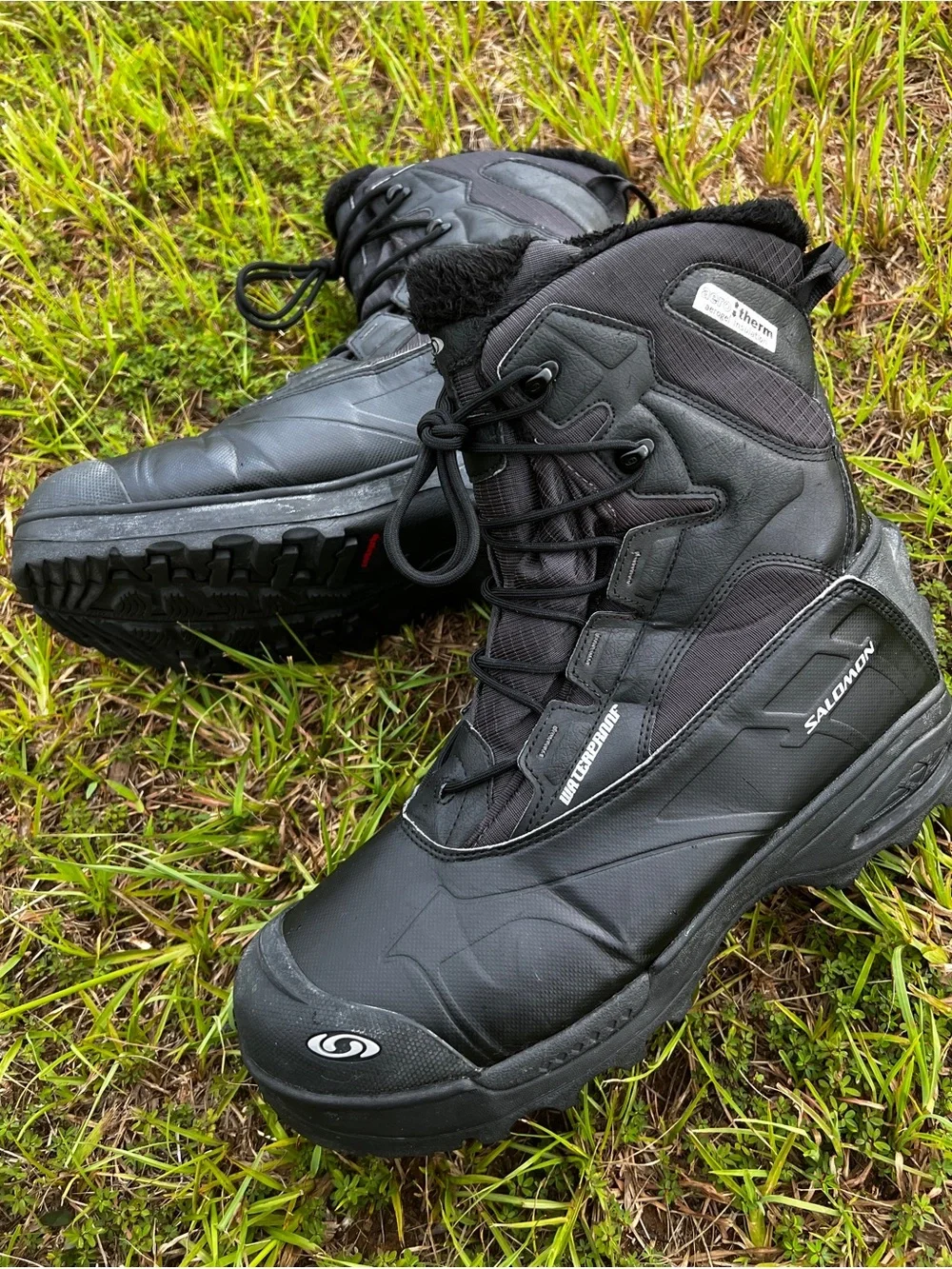 Salomon clean worn